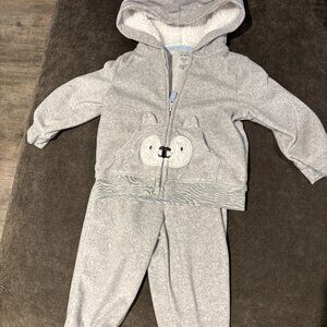 Carters Sweatsuit 12M - Never Worn